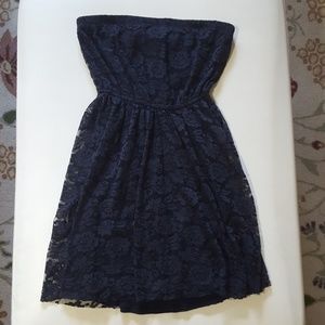 Hollister Navy Blue Dress